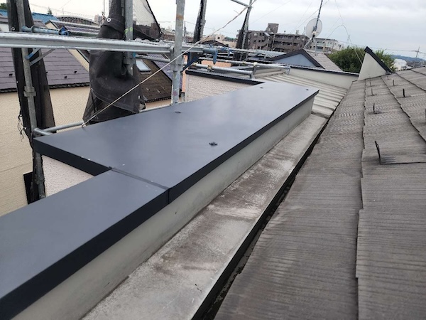 世田谷区K様笠木施工後