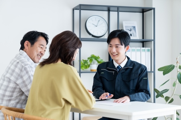 リフォーム会社との打ち合わせ