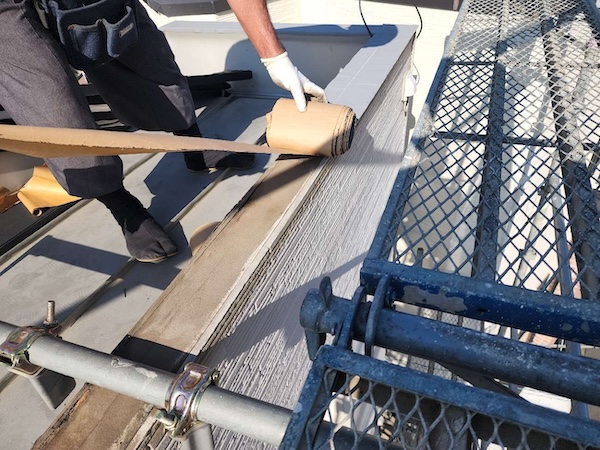 世田谷区K様笠木施工1