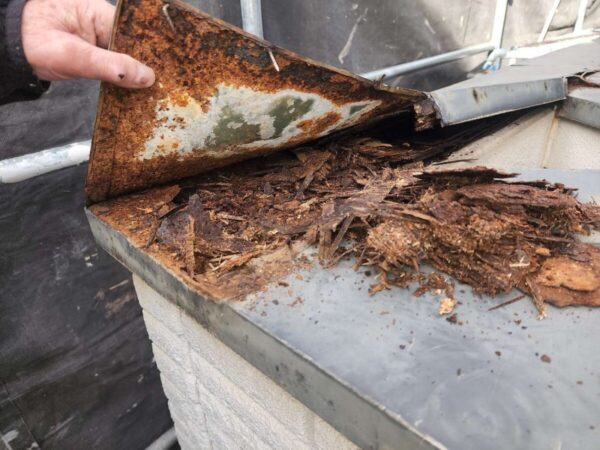 世田谷区S様邸笠木撤去