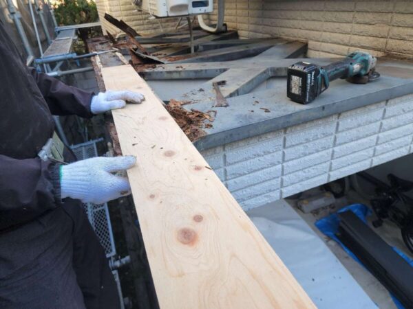 世田谷区S様邸笠木