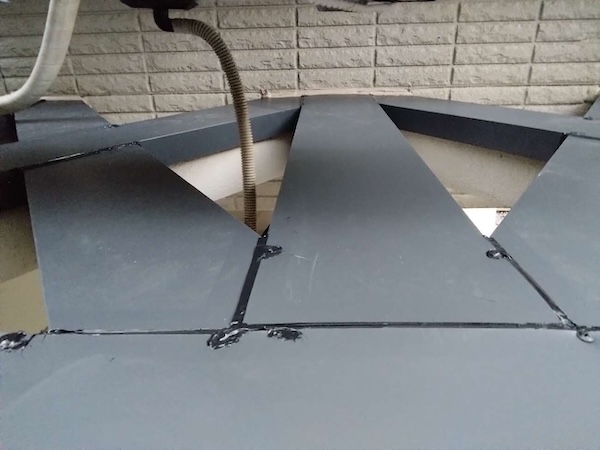 世田谷S様笠木隙間コーキング