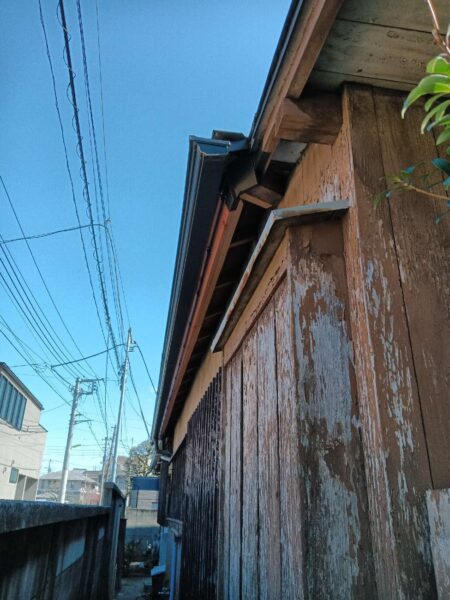 世田谷K様邸施工後雨樋